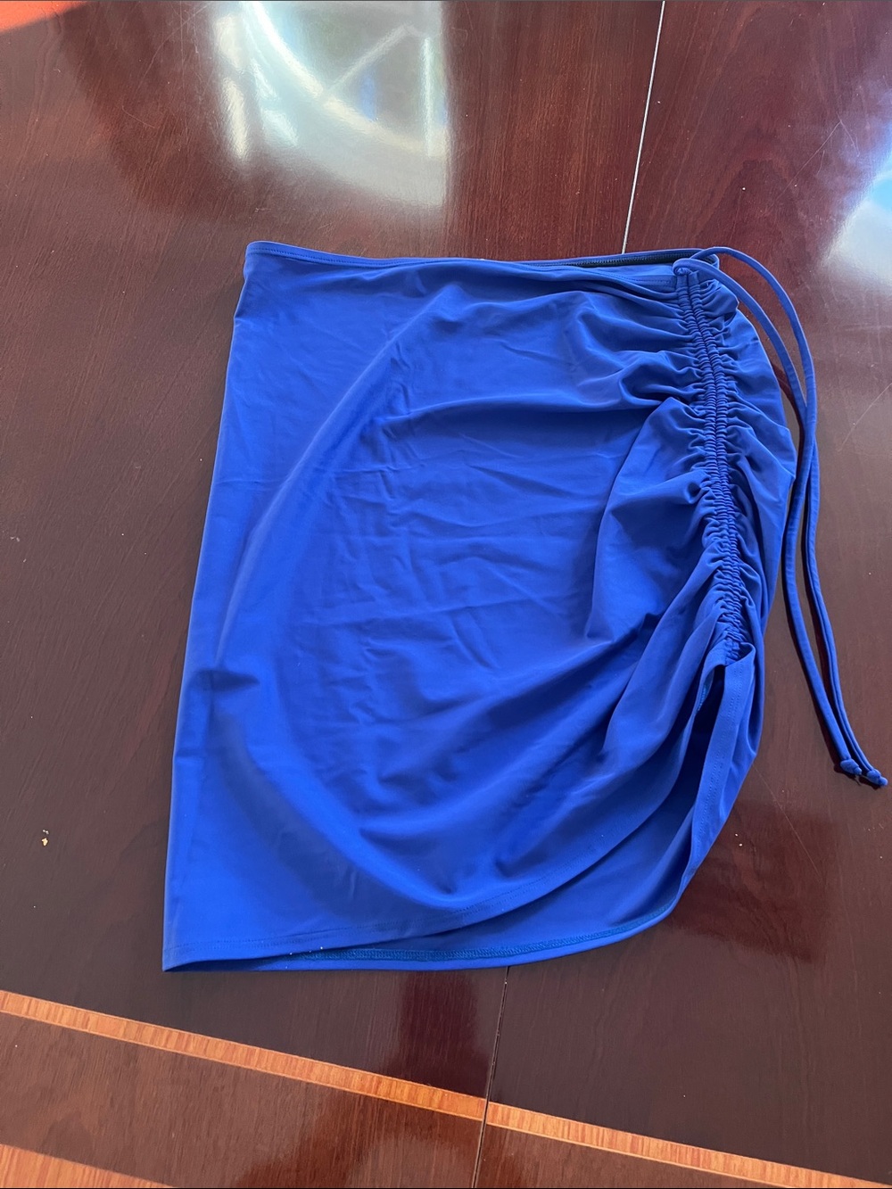 Veronica Beard Swim Skirt with Side Tie